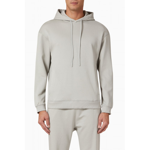 Theory - Colts Hoodie in Cotton Terry Grey