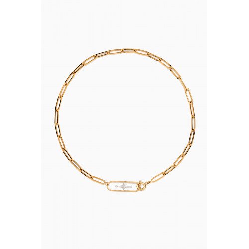 Ofa Jewelry - Alter Diamond Necklace in 18kt Yellow Gold