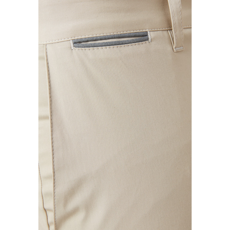 NASS - Slim-fit Stretch Chino Pants in Cotton Neutral