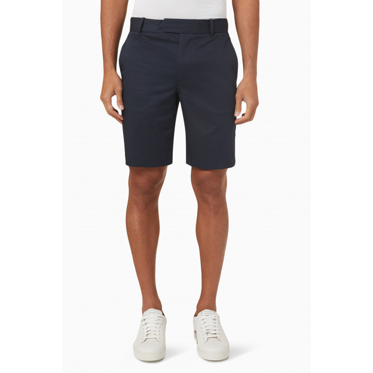 NASS - Stretch Bermuda Shorts in Cotton Blue