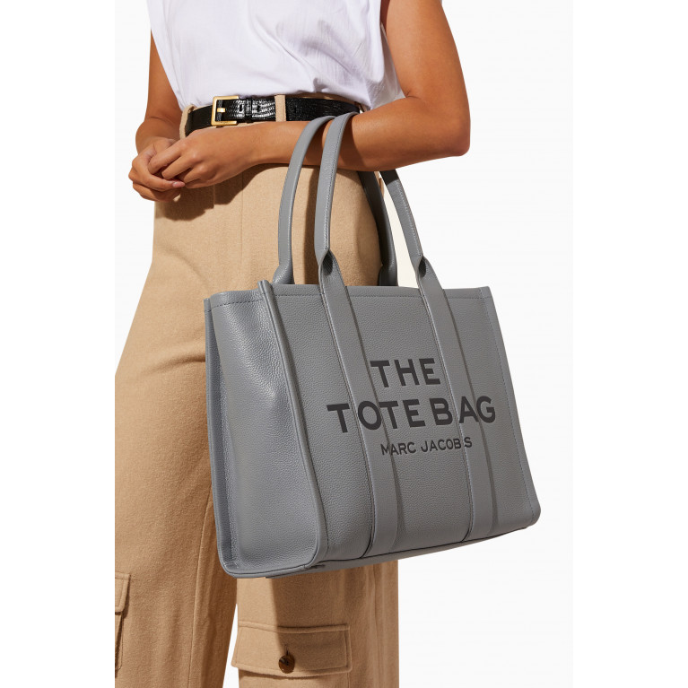 Marc Jacobs - The Large Tote Bag in Leather Grey