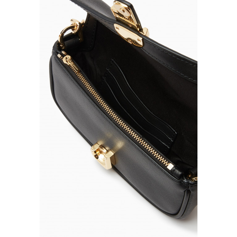 Marc Jacobs - The J Marc Mini Shoulder Bag in Leather Black