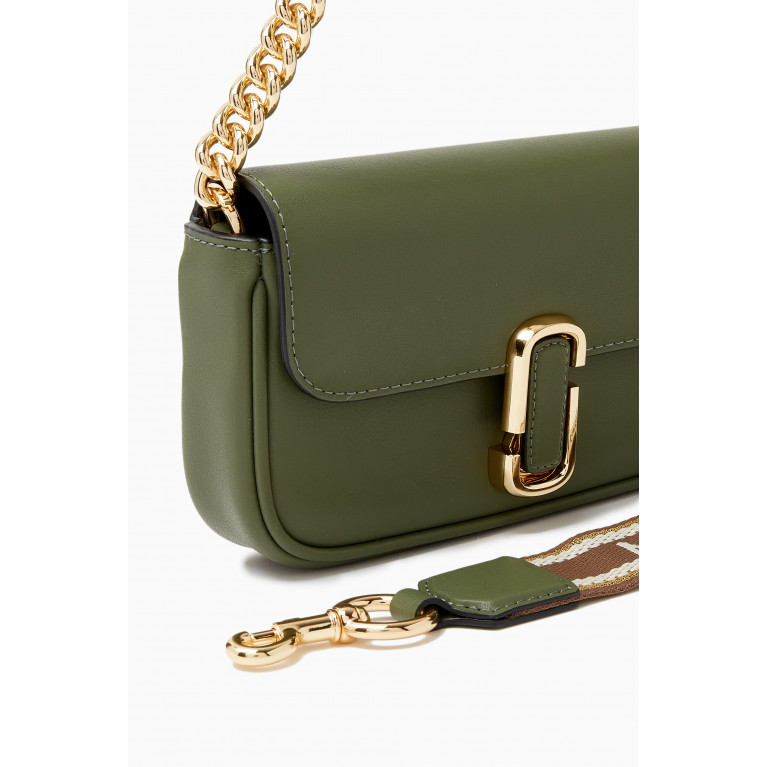 Marc Jacobs - The J Marc Mini Shoulder Bag in Leather Brown