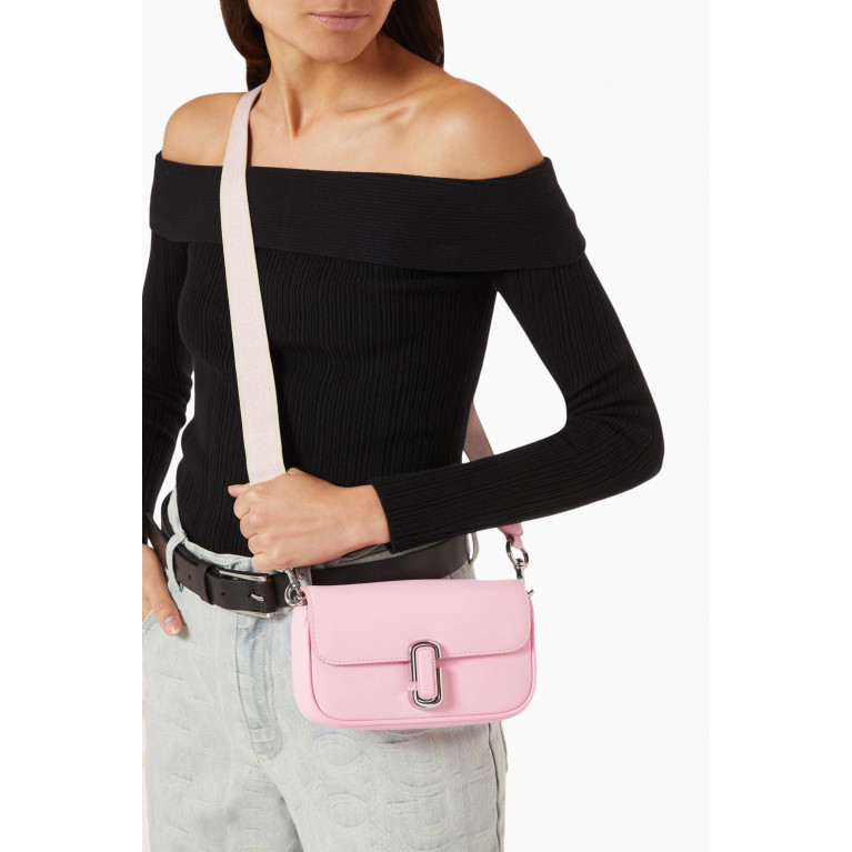Marc Jacobs - The J Marc Mini Shoulder Bag in Leather Pink