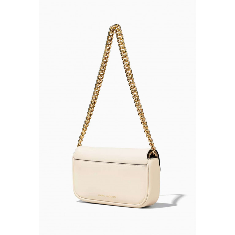 Marc Jacobs - The J Marc Mini Shoulder Bag in Leather White