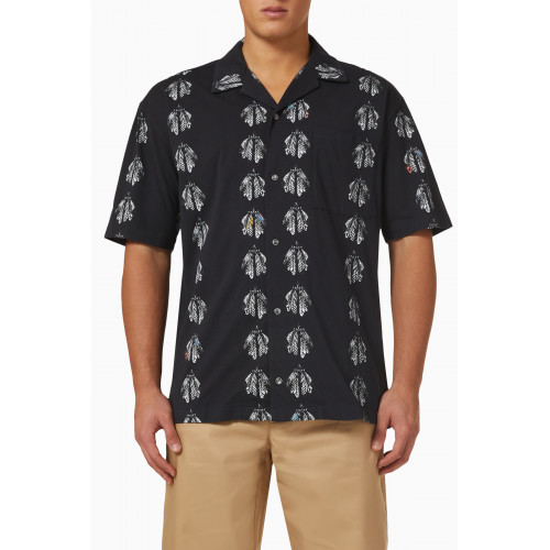 Marcelo Burlon - Hawaii Shirt in Cotton