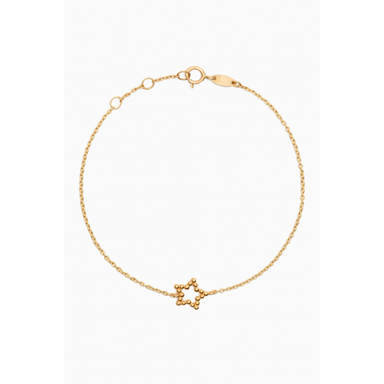 Damas - Lydia Star Bracelet in 18kt Yellow Gold