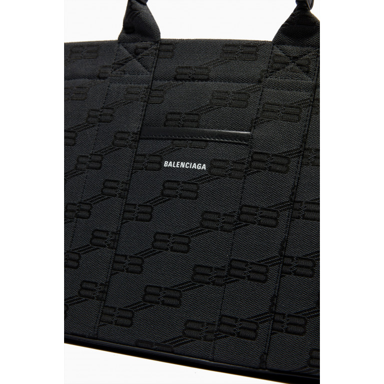 Balenciaga - Medium Hardware 2.0 Monogram Tote Bag in Canvas