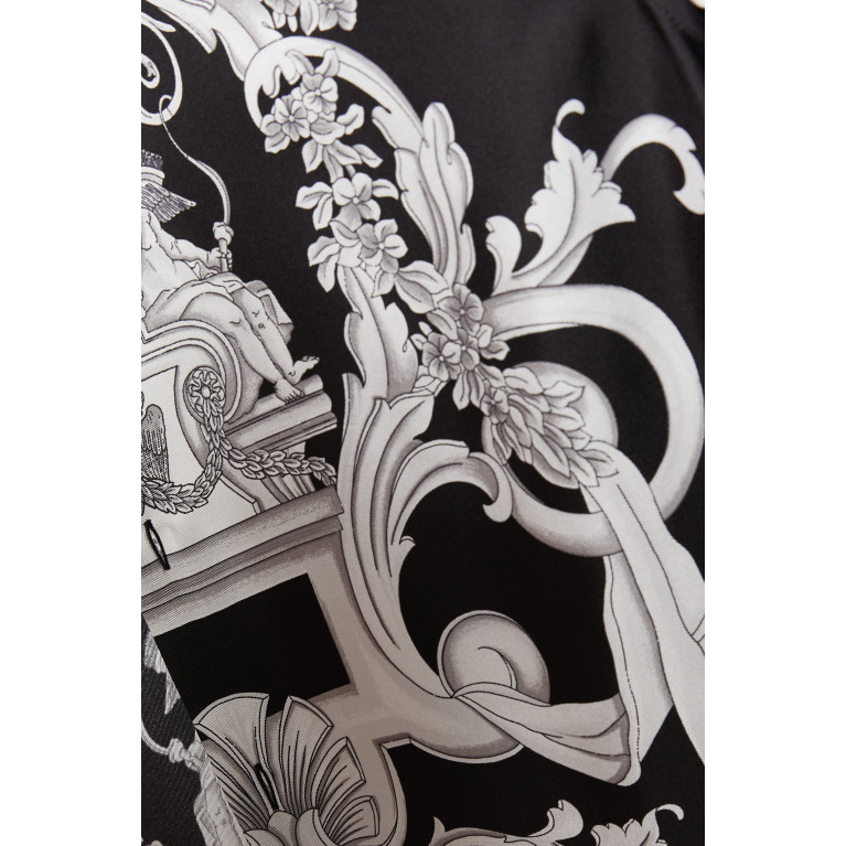 Versace - Baroque Print Shirt in Silk