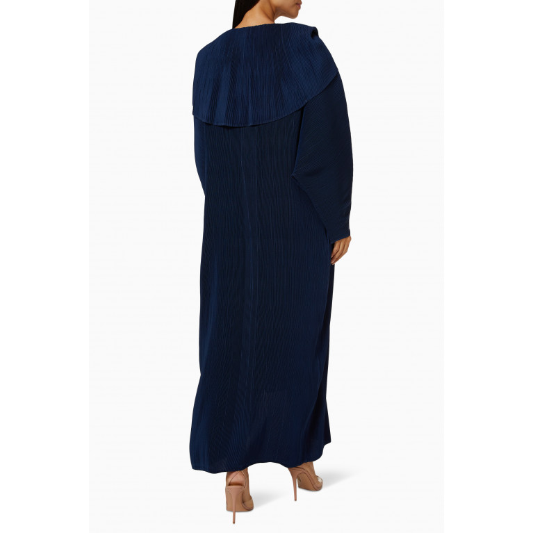 Eleven Eleven Fashion - Lily Abaya & Inner Dress Set Blue