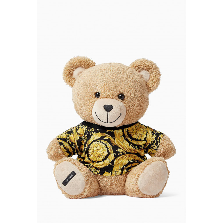 Versace - Barocco Logo Teddy Bear in Plush