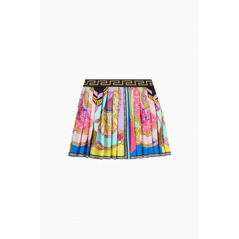 Versace - Ventagli Mini Skirt in Viscose