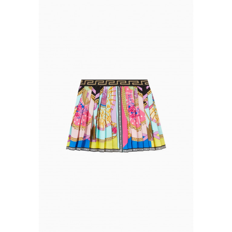 Versace - Ventagli Mini Skirt in Viscose