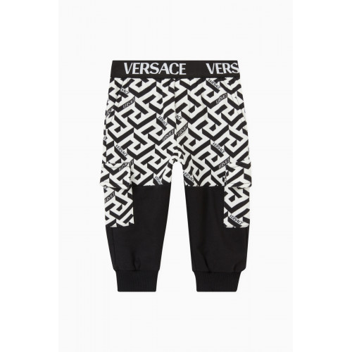 Versace - La Greca Logo Sweatpants in Cotton