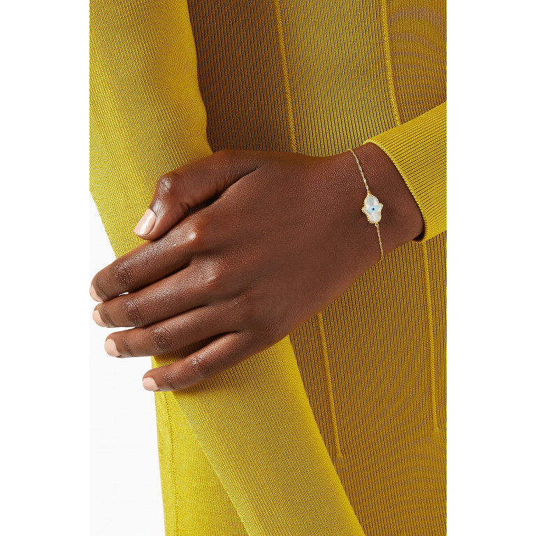 M's Gems - Heba Bracelet in 18kt Yellow Gold