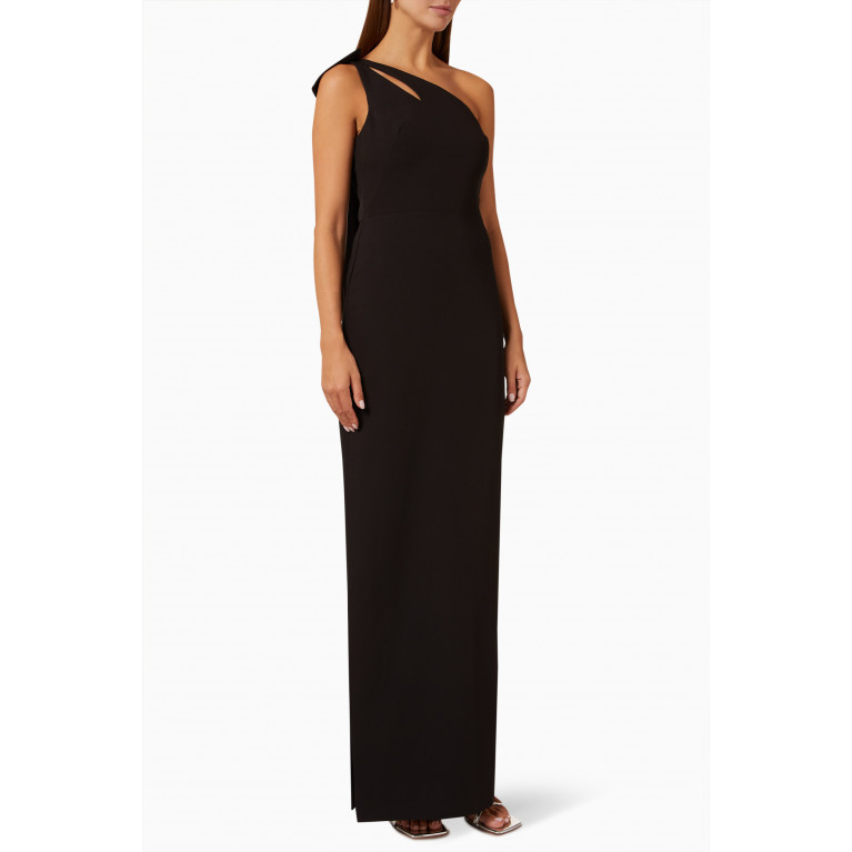 Marchesa Notte - One-shoulder Gown in Stretch-jersey