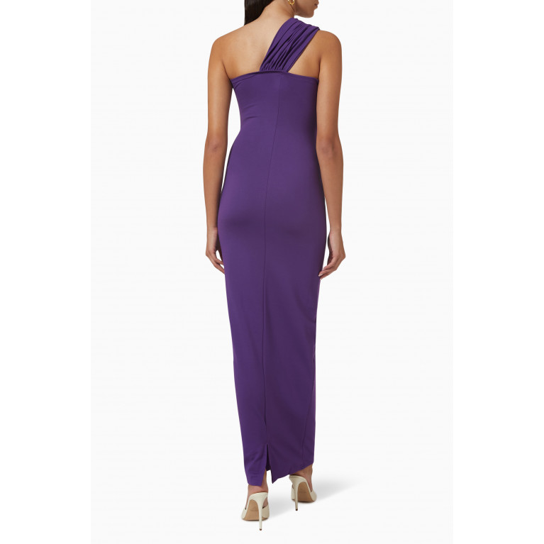 Yaura - Violet Maxi Dress in Jersey