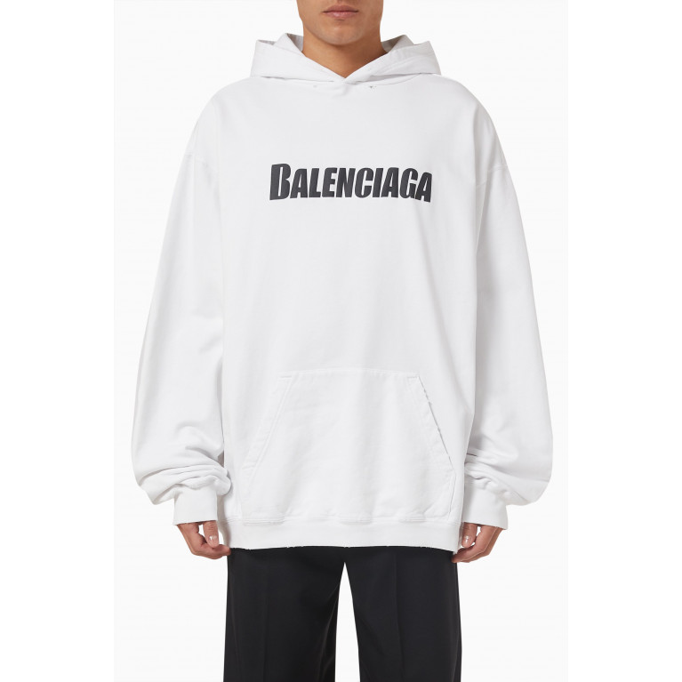 Balenciaga - Bold Logo Hoodie in Cotton Jersey