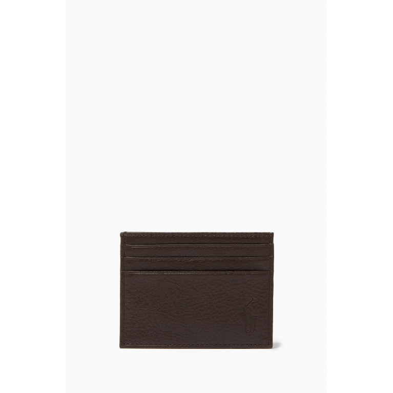 Polo Ralph Lauren - Card Case in Pebble Leather
