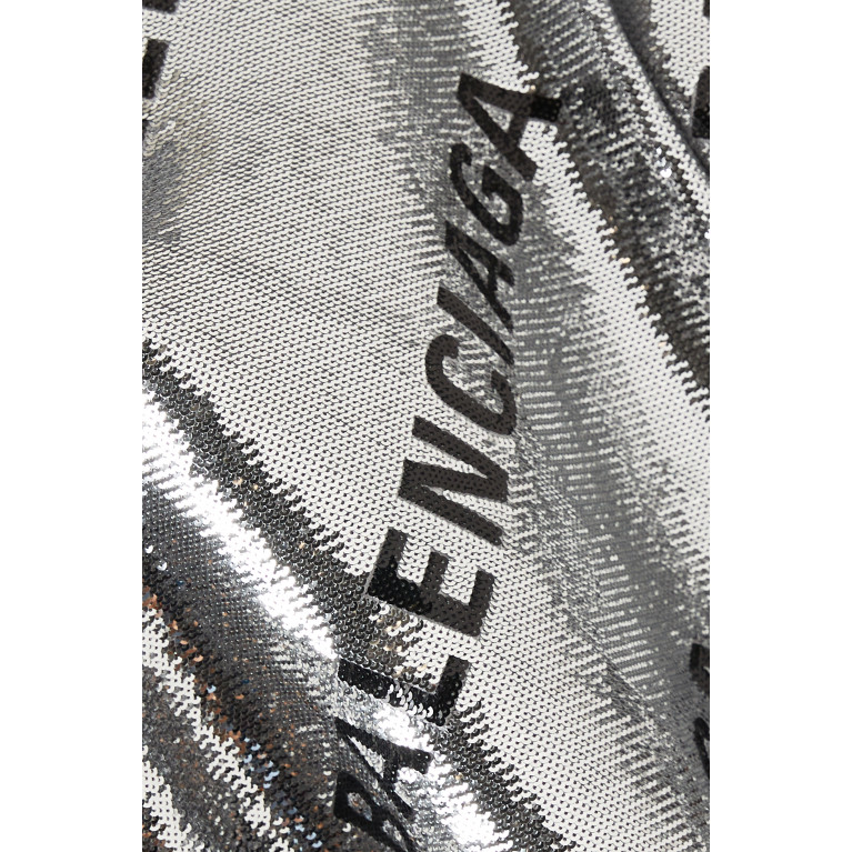 Balenciaga - Allover Logo Top in Sequins