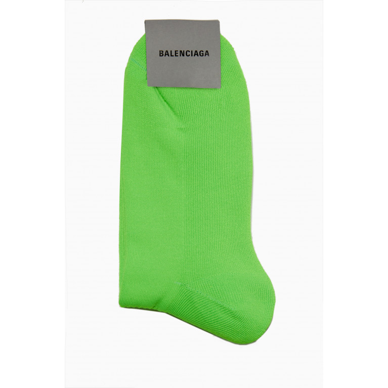 Balenciaga - Balenciaga - New Sporty BB Tennis Socks in Cotton