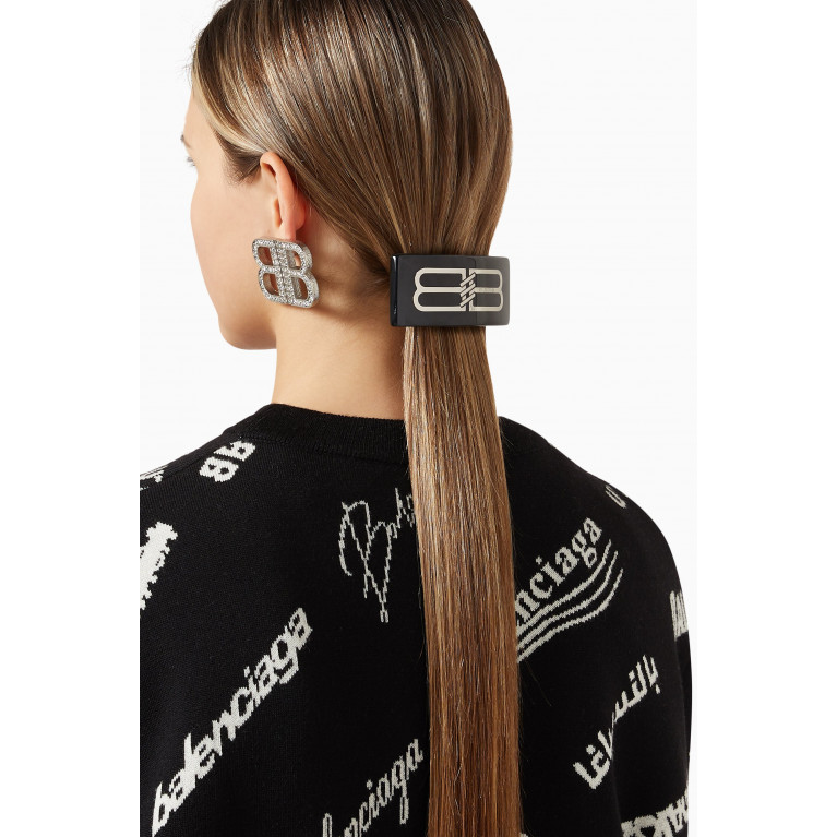 Balenciaga - BB Icon Hair Clip in Resin