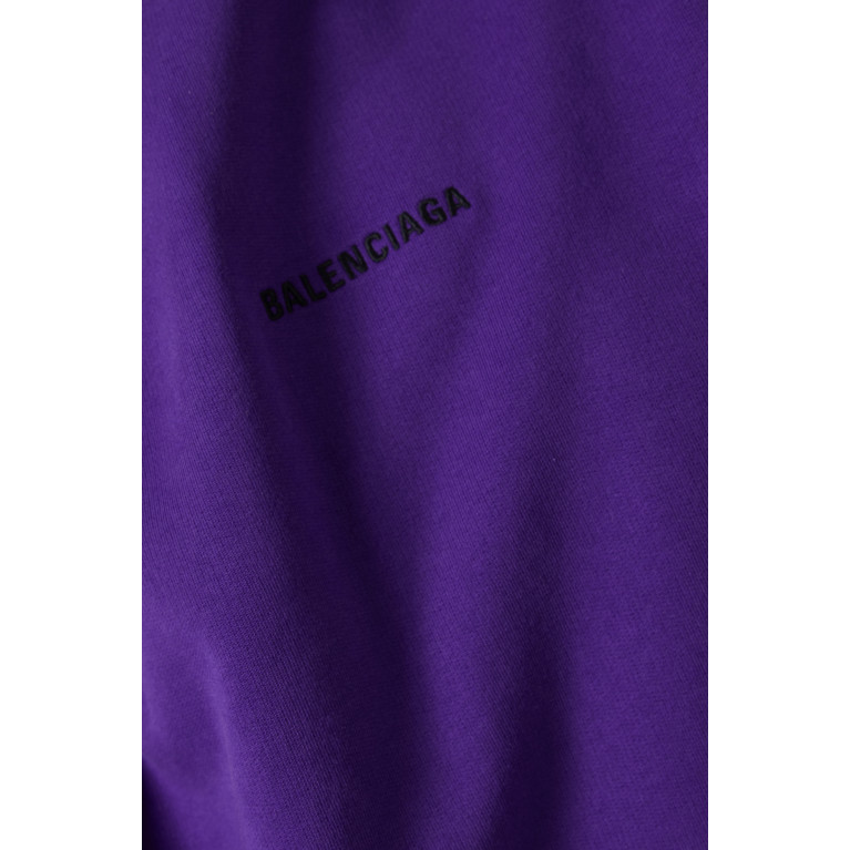 Balenciaga - Logo Medium Fit Hoodie in Cotton