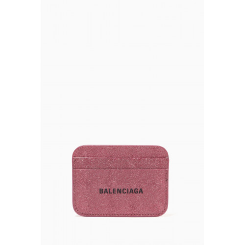 Balenciaga - Cash Card Holder in Glitter-fabric