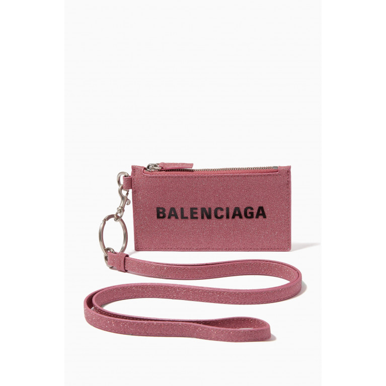 Balenciaga - Cash & Card Holder in Pebbled Leather