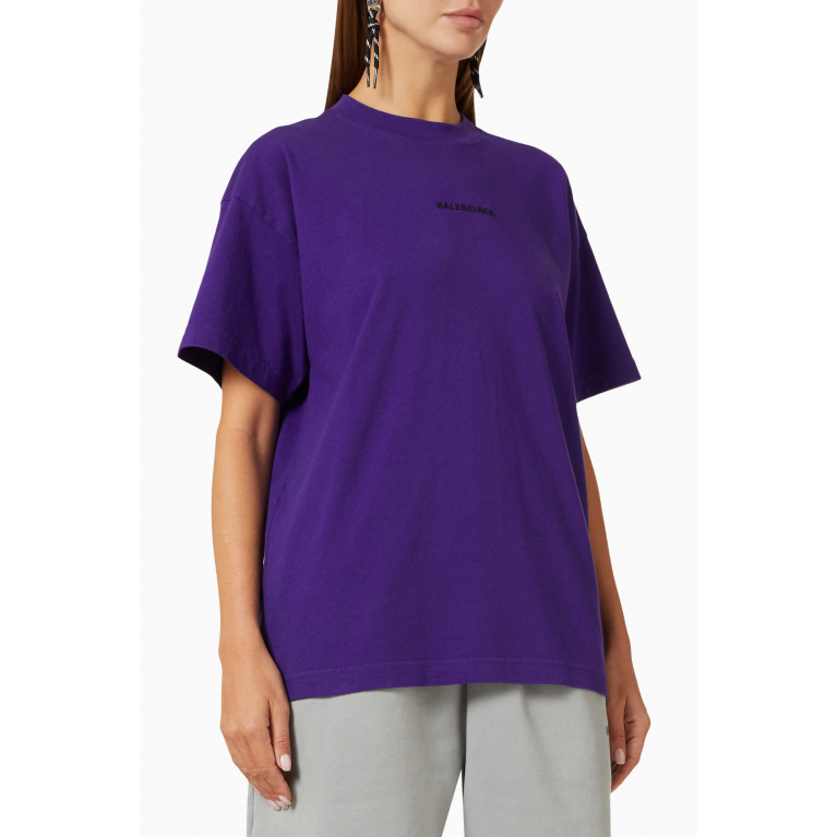 Balenciaga - Logo Medium-fit T-shirt in Jersey
