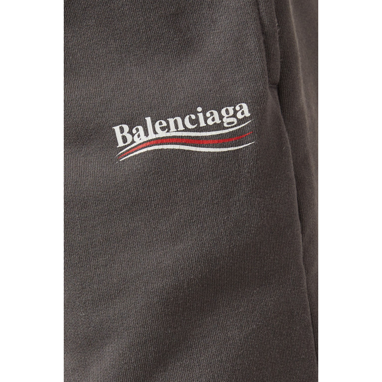 Balenciaga - Political Campaign Sweat Shorts in Curly Fleece