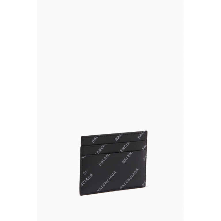 Balenciaga - Logo Cash Card Holder in Leather