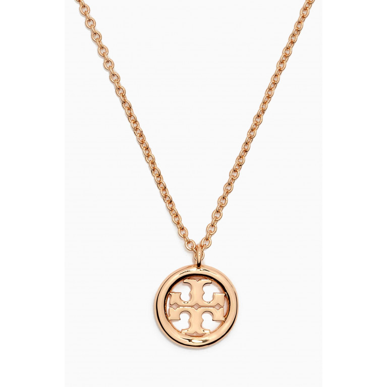 Tory Burch - Miller Pendant Necklace in 18kt Gold-plated Brass