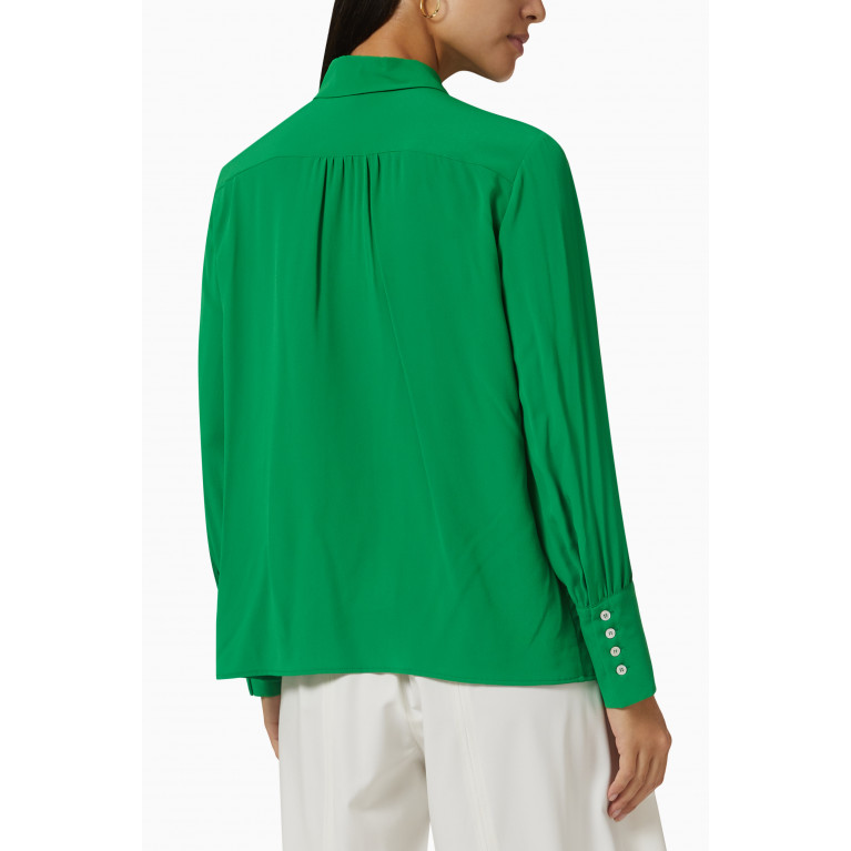 Marella - Vanna Shirt in Silk Green