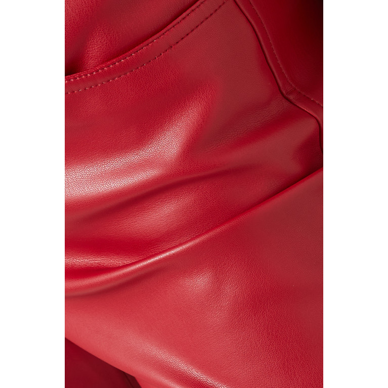 Marella - Nias Flared Jersey Pants Red