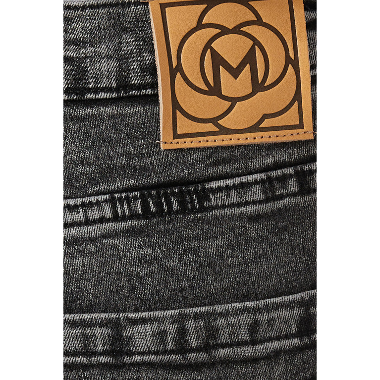Marella - Skinny Mid-rise Jeans in Denim Black