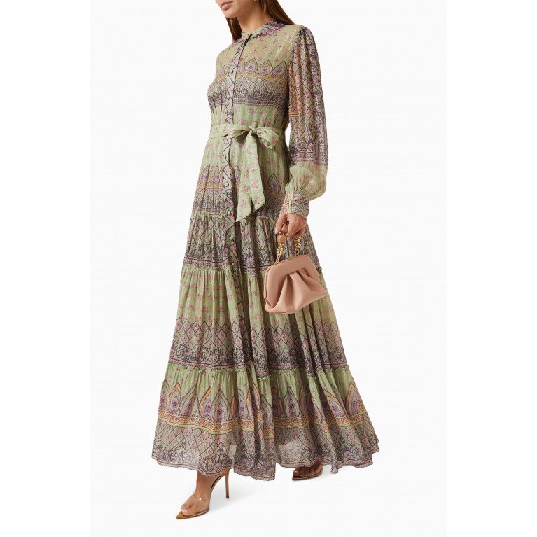 Hemant & Nandita - Noor Printed Maxi Dress