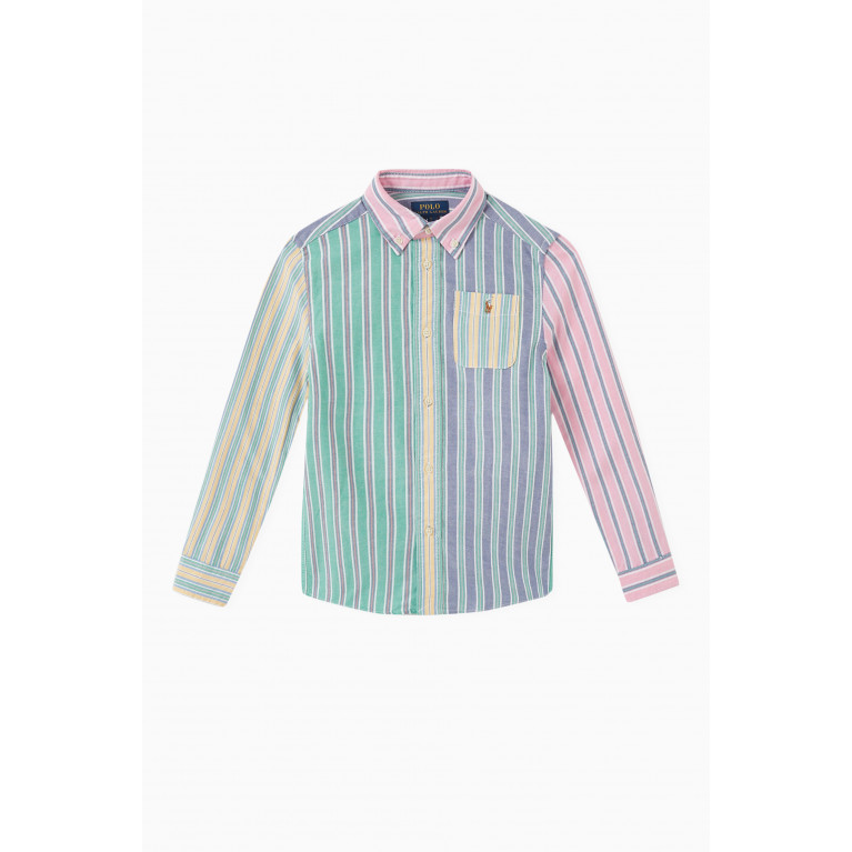 Polo Ralph Lauren - Gradient Stripes Shirt in Cotton