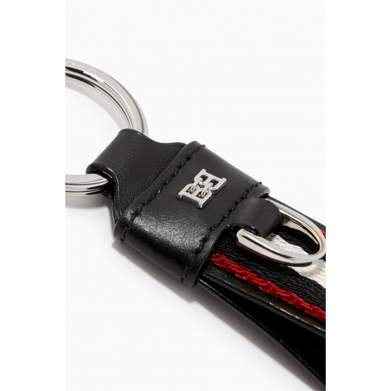 Bally - Baronn.Tsp Keychain in Calf Leather Black
