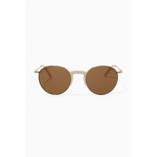 Jimmy Fairly - Ice Round Sunglasses in Metal