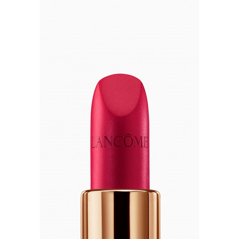 Lancome - 525 French Bisou L'Absolu Rouge Intimatte Lipstick, 3.4g