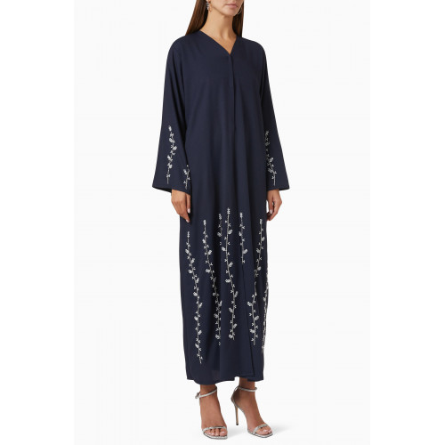 Barza - Bead-embellished Long Sleeve Abaya