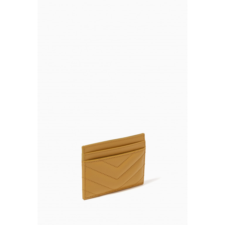 Saint Laurent - Cassandre Card Case in Matelassé Leather