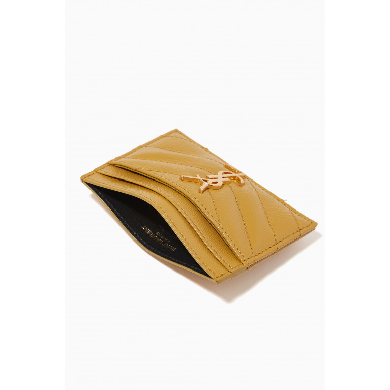 Saint Laurent - Cassandre Card Case in Matelassé Leather