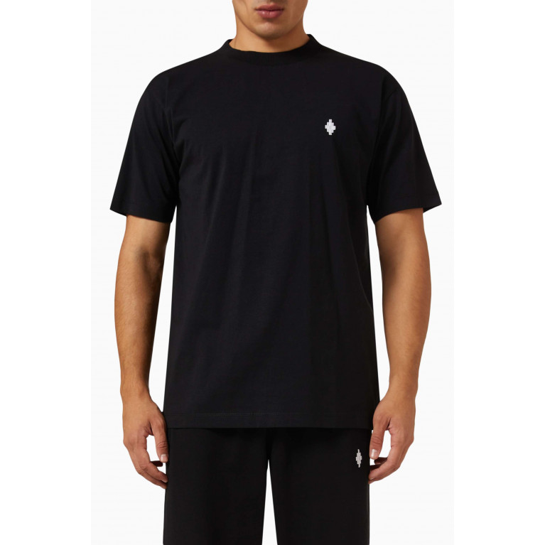 Marcelo Burlon - Cross T-shirt in Cotton Jersey Black