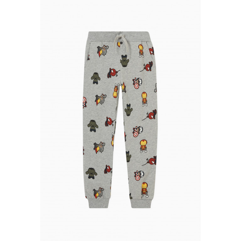 Name It - Marvel Print Sweatpants in Cotton