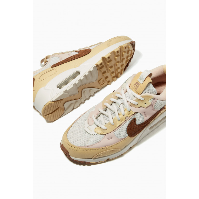 Nike - Air Max 90 Futura Sneakers in Suede & Textile