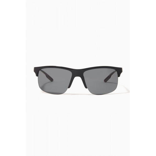 Emporio Armani - D-frame Sunglasses in Acetate Grey