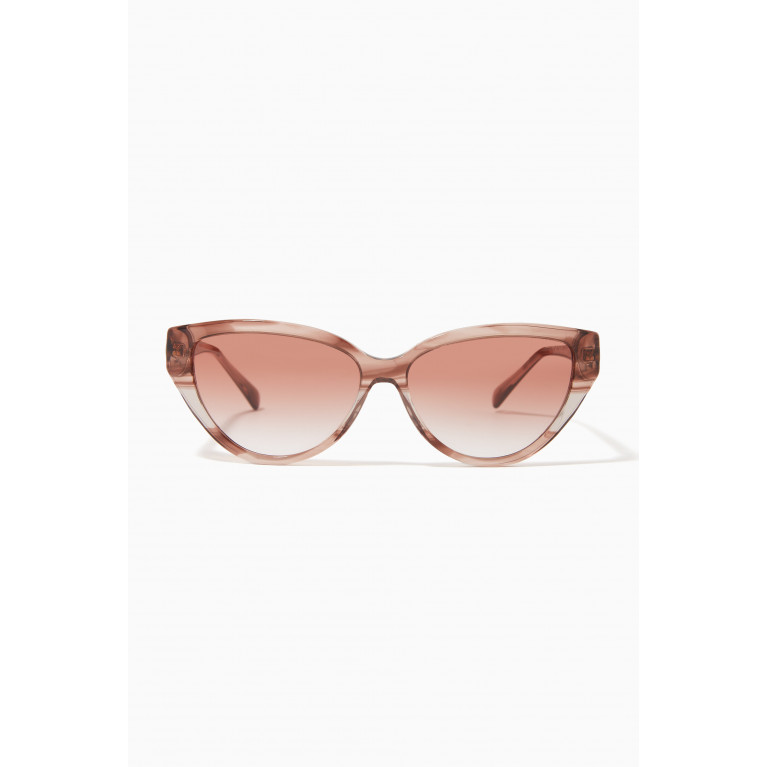 Emporio Armani - Cat-eye Sunglasses in Acetate Pink