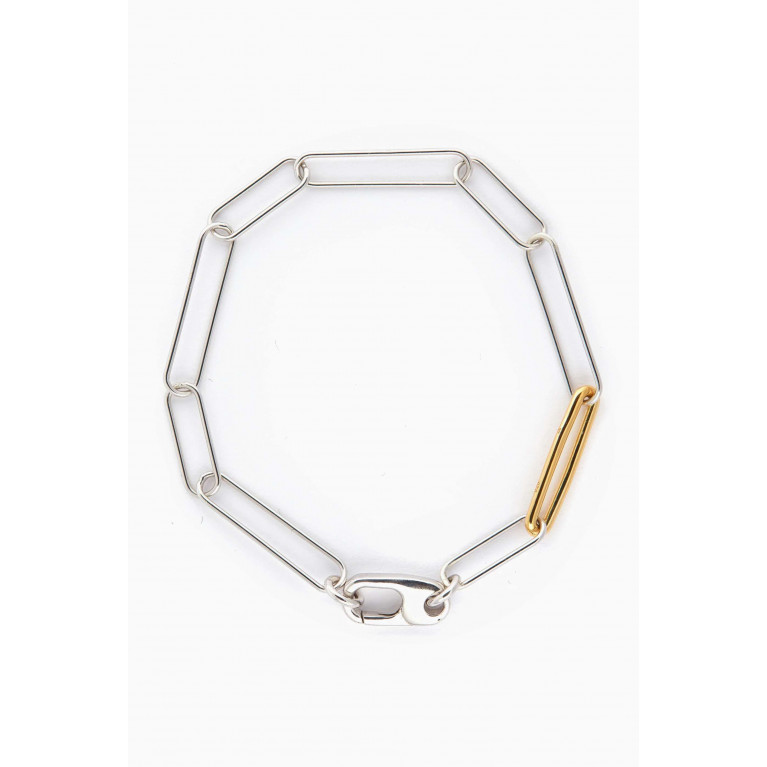 Otiumberg - Paperclip Bracelet in Sterling Silver
